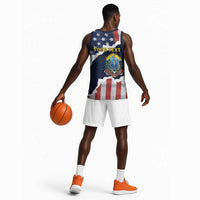 Personalized 54th Massachusetts Infantry Regiment Basketball Jersey American Flag Heritage - Wonder Print Shop