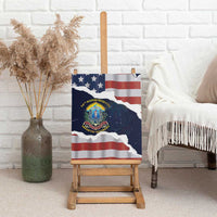 54th Massachusetts Infantry Regiment Canvas Wall Art American Flag Heritage - Wonder Print Shop