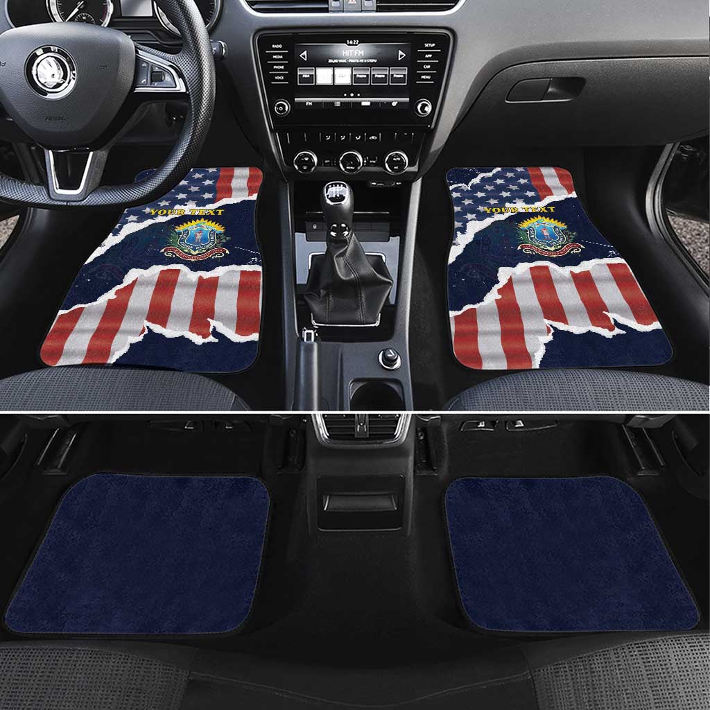 Personalized 54th Massachusetts Infantry Regiment Car Mats American Flag Heritage - Wonder Print Shop
