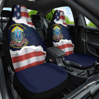54th Massachusetts Infantry Regiment Car Seat Cover American Flag Heritage - Wonder Print Shop