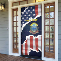 Personalized 54th Massachusetts Infantry Regiment Door Cover American Flag Heritage - Wonder Print Shop