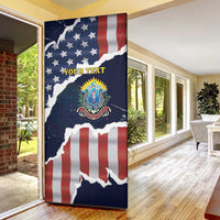 Personalized 54th Massachusetts Infantry Regiment Door Cover American Flag Heritage - Wonder Print Shop