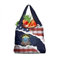 54th Massachusetts Infantry Regiment Grocery Bag American Flag Heritage - Wonder Print Shop