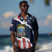 Personalized 54th Massachusetts Infantry Regiment Hawaiian Shirt American Flag Heritage - Wonder Print Shop