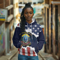 Personalized 54th Massachusetts Infantry Regiment Hoodie American Flag Heritage - Wonder Print Shop
