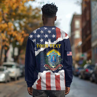 Personalized 54th Massachusetts Infantry Regiment Long Sleeve Shirt American Flag Heritage - Wonder Print Shop