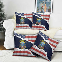 54th Massachusetts Infantry Regiment Pillow Cover American Flag Heritage - Wonder Print Shop
