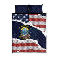 54th Massachusetts Infantry Regiment Quilt Bed Set American Flag Heritage - Wonder Print Shop