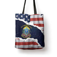 54th Massachusetts Infantry Regiment Tote Bag American Flag Heritage - Wonder Print Shop