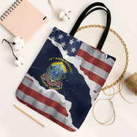 54th Massachusetts Infantry Regiment Tote Bag American Flag Heritage - Wonder Print Shop