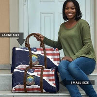 54th Massachusetts Infantry Regiment Travel Bag American Flag Heritage - Wonder Print Shop