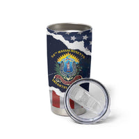 Personalized 54th Massachusetts Infantry Regiment Tumbler Cup American Flag Heritage - Wonder Print Shop