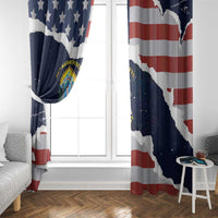 54th Massachusetts Infantry Regiment Window Curtain American Flag Heritage - Wonder Print Shop