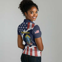 Personalized 54th Massachusetts Infantry Regiment Women Polo Shirt American Flag Heritage - Wonder Print Shop