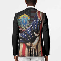 54th Massachusetts Infantry Regiment Blazer Flag of Freedom - Wonder Print Shop