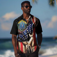 54th Massachusetts Infantry Regiment Hawaiian Shirt Flag of Freedom - Wonder Print Shop