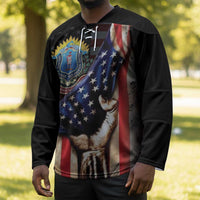 54th Massachusetts Infantry Regiment Hockey Jersey Flag of Freedom - Wonder Print Shop