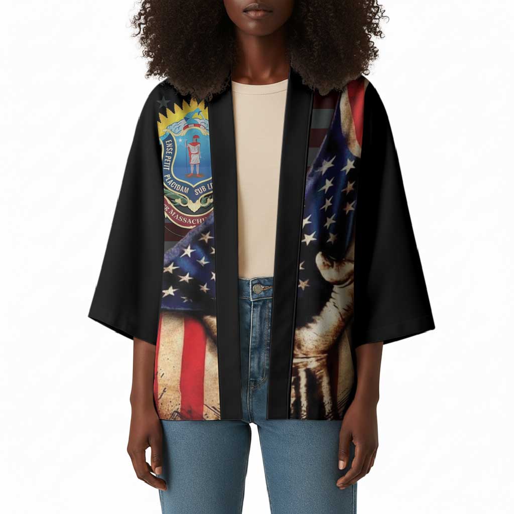 54th Massachusetts Infantry Regiment Kimono Flag of Freedom - Wonder Print Shop