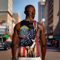 54th Massachusetts Infantry Regiment Men Tank Top Flag of Freedom - Wonder Print Shop