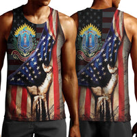 54th Massachusetts Infantry Regiment Men Tank Top Flag of Freedom - Wonder Print Shop