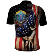 54th Massachusetts Infantry Regiment Polo Shirt Flag of Freedom - Wonder Print Shop