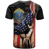 54th Massachusetts Infantry Regiment T shirt Flag of Freedom - Wonder Print Shop