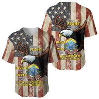 54th Massachusetts Infantry Regiment Baseball Jersey American Eagle - Wonder Print Shop