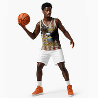 54th Massachusetts Infantry Regiment Basketball Jersey American Eagle - Wonder Print Shop