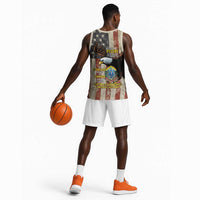 54th Massachusetts Infantry Regiment Basketball Jersey American Eagle - Wonder Print Shop