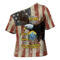54th Massachusetts Infantry Regiment Cross Shoulder Shirt American Eagle - Wonder Print Shop