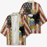 54th Massachusetts Infantry Regiment Kimono American Eagle - Wonder Print Shop