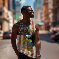 54th Massachusetts Infantry Regiment Men Tank Top American Eagle - Wonder Print Shop