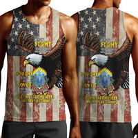 54th Massachusetts Infantry Regiment Men Tank Top American Eagle - Wonder Print Shop