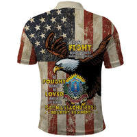 54th Massachusetts Infantry Regiment Polo Shirt American Eagle - Wonder Print Shop