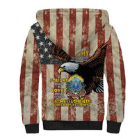 54th Massachusetts Infantry Regiment Sherpa Hoodie American Eagle - Wonder Print Shop