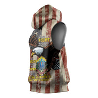 54th Massachusetts Infantry Regiment Sleeveless Hoodie American Eagle - Wonder Print Shop