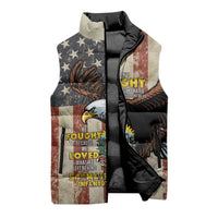 54th Massachusetts Infantry Regiment Sleeveless Puffer Jacket American Eagle - Wonder Print Shop
