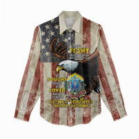 54th Massachusetts Infantry Regiment Women Casual Shirt American Eagle - Wonder Print Shop