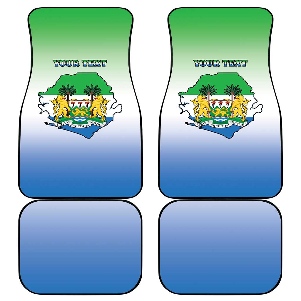 Sierra Leone Car Mats Happy Independence Day