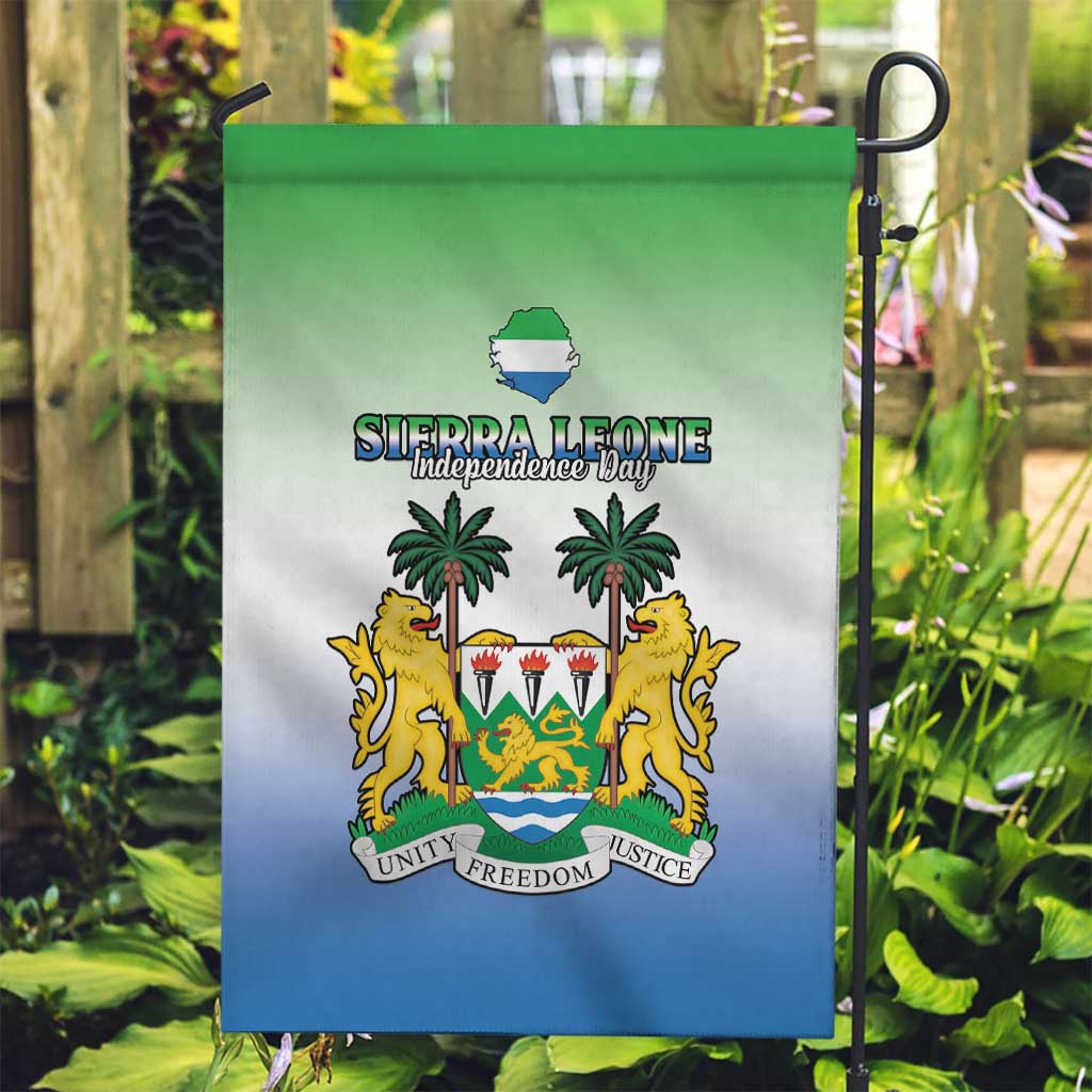 Sierra Leone Garden Flag Happy Independence Day
