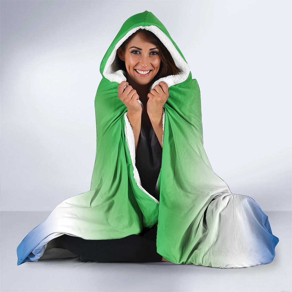 Sierra Leone Hooded Blanket Happy Independence Day