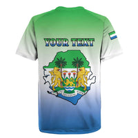Personalised Sierra Leone Rugby Jersey Happy Independence Day