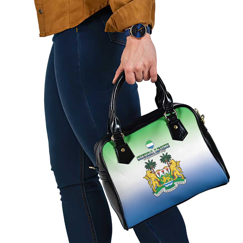 Sierra Leone Shoulder Handbag Happy Independence Day