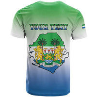 Personalised Sierra Leone T Shirt Happy Independence Day