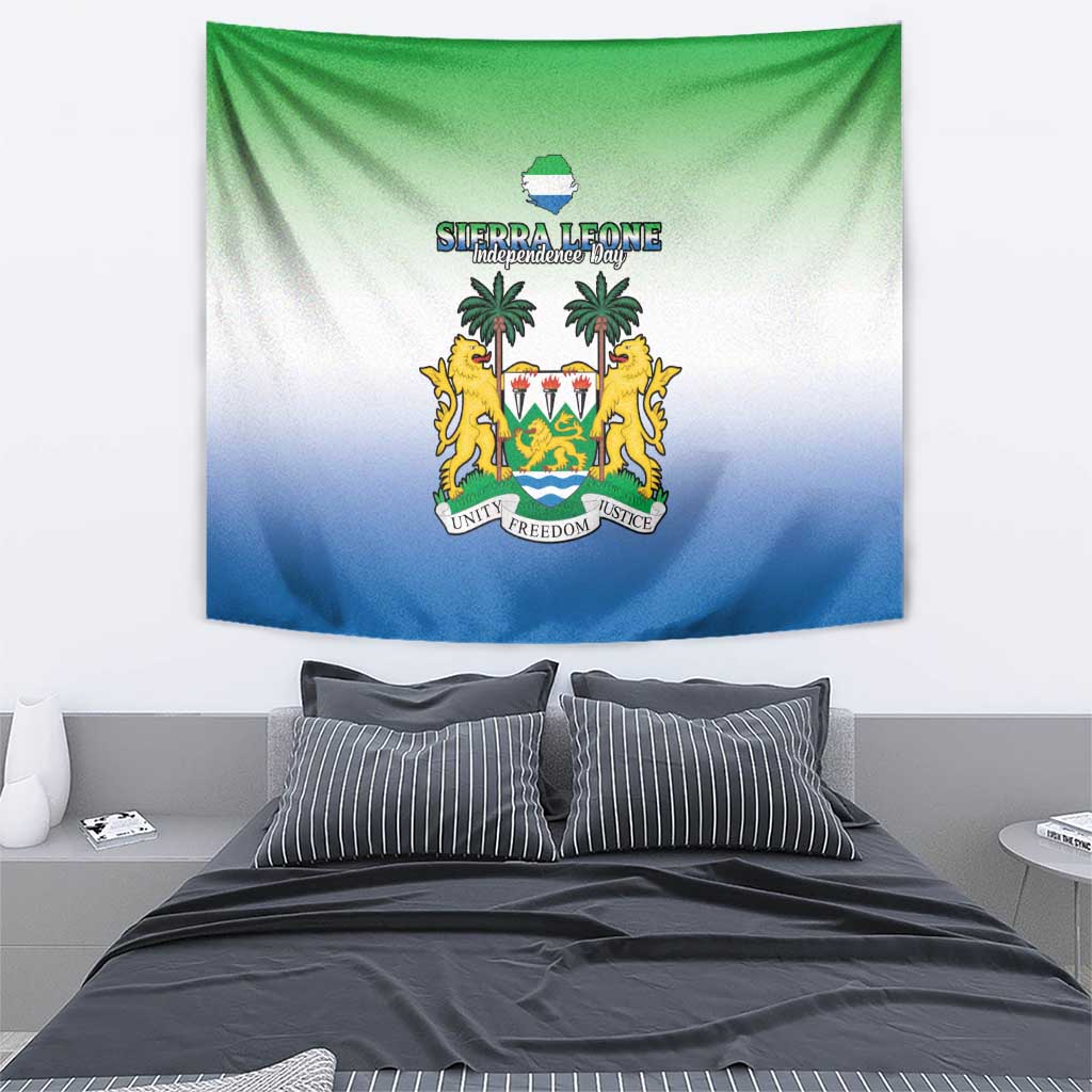 Sierra Leone Tapestry Happy Independence Day