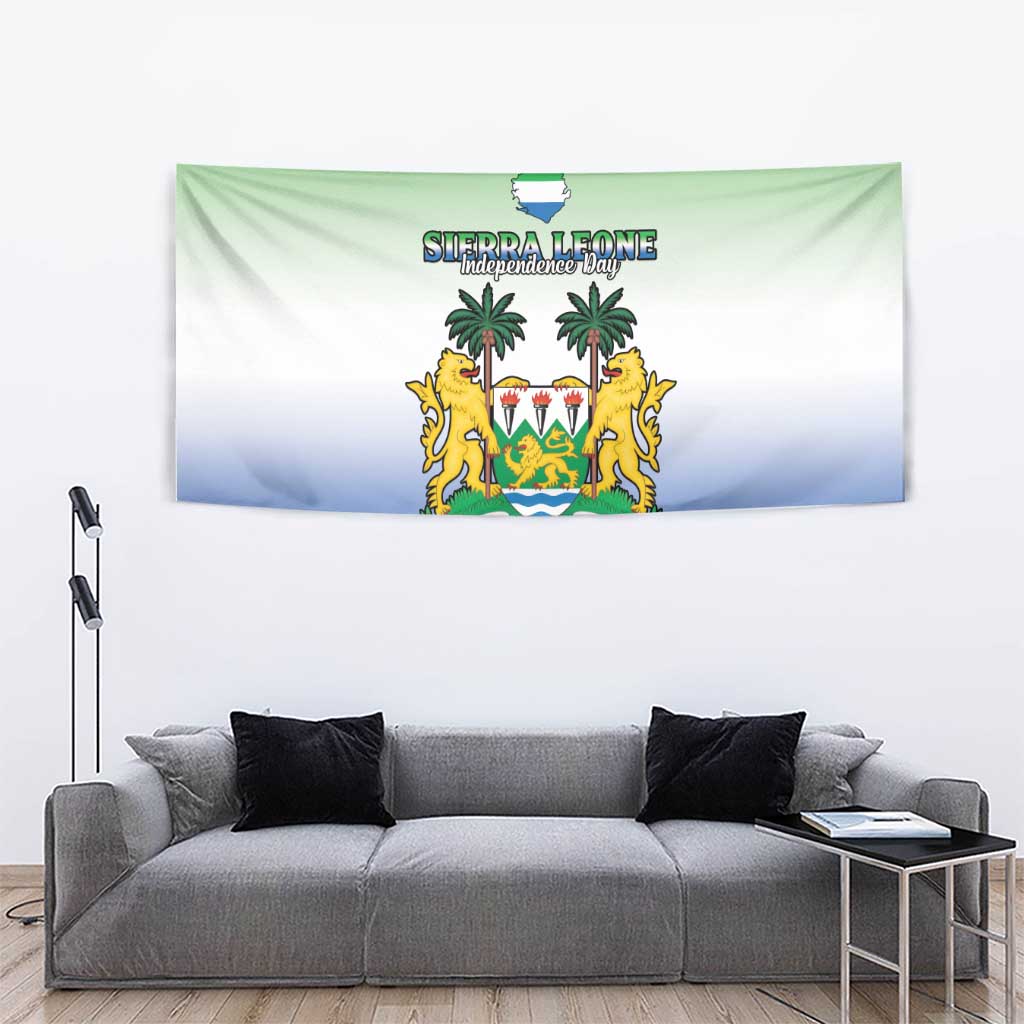 Sierra Leone Tapestry Happy Independence Day