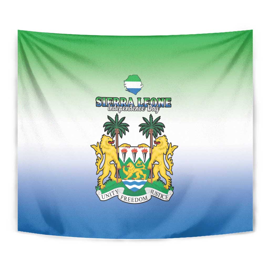 Sierra Leone Tapestry Happy Independence Day