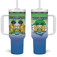 Personalised Sierra Leone Tumbler With Handle Happy Independence Day