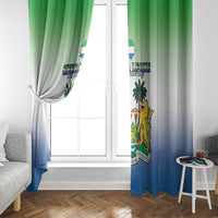 Sierra Leone Window Curtain Happy Independence Day