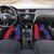 Personalised Haitian Heritage Month Car Mats Citadelle Laferriere Dashiki Pattern